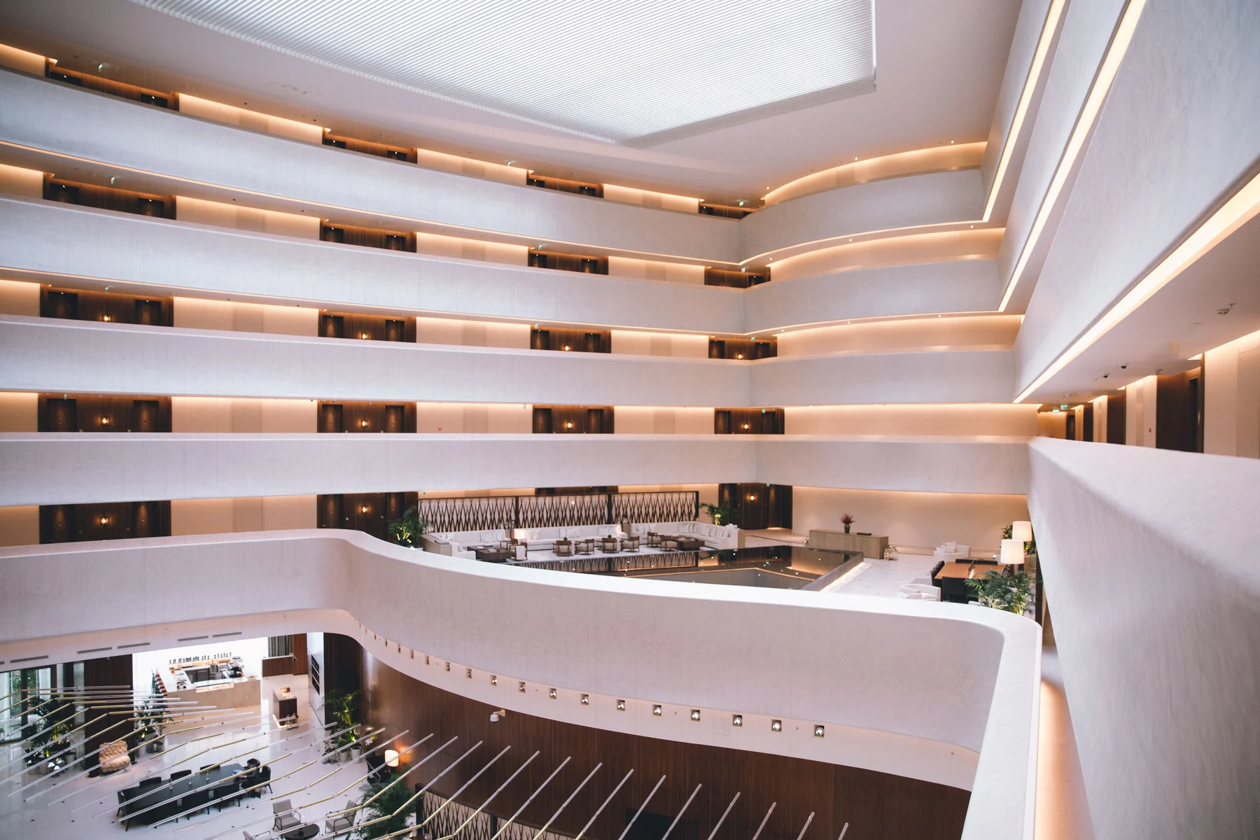 Hotel lobby